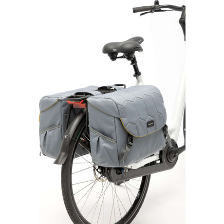 Bolsa de bicicleta doble Mondi Joy - Gris
