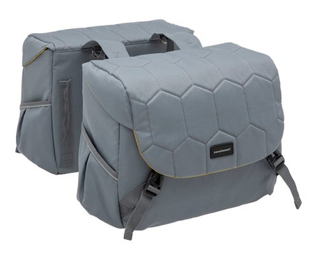 Bolsa de bicicleta doble Mondi Joy - Gris