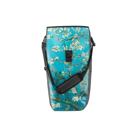 Bolsa de bicicleta Clarijs Solobag 24l Van Gogh Almond Blossom