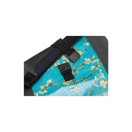 Bolsa de bicicleta Clarijs Solobag 24l Van Gogh Almond Blossom