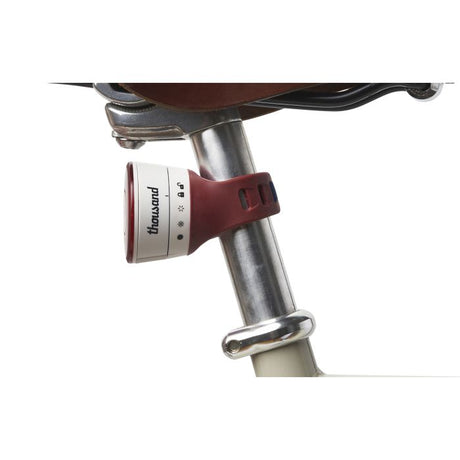 Luz magnética para bicicleta Thousand Traveler - trasera - Speedway crema