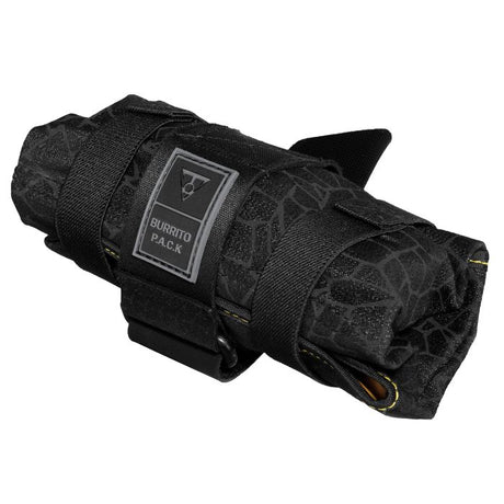 Topeak Burrito Pack - Bolsa compacta con ruedas para herramientas y objetos pequeños - Negro - Accesorio para bicicleta
