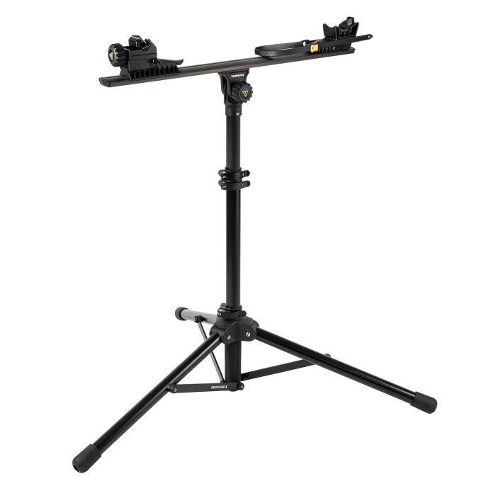 Soporte de reparación de bicicletas Topeak prepstand x pro plateado