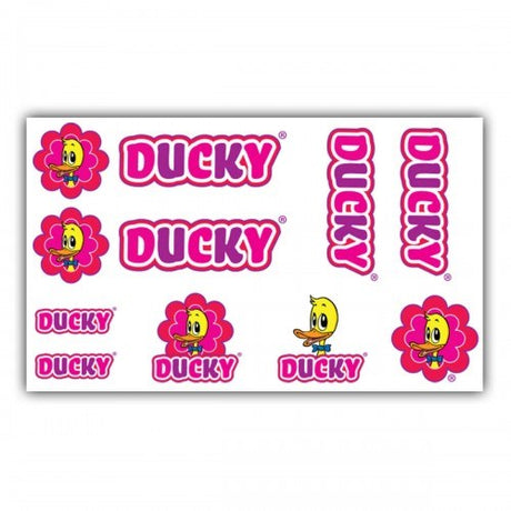 Transferencias de bicicletas para niños Conjunto Pucky Pink 14x20cm