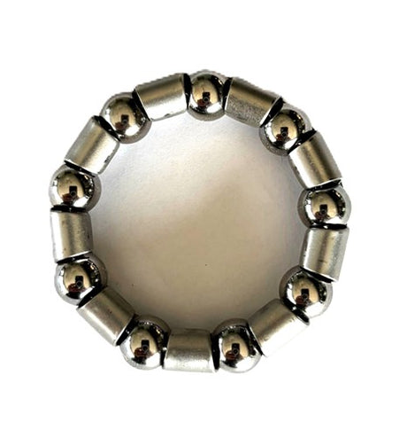 Anillo de bala de bolsas de jugador Cross grande de una pieza 45 mm