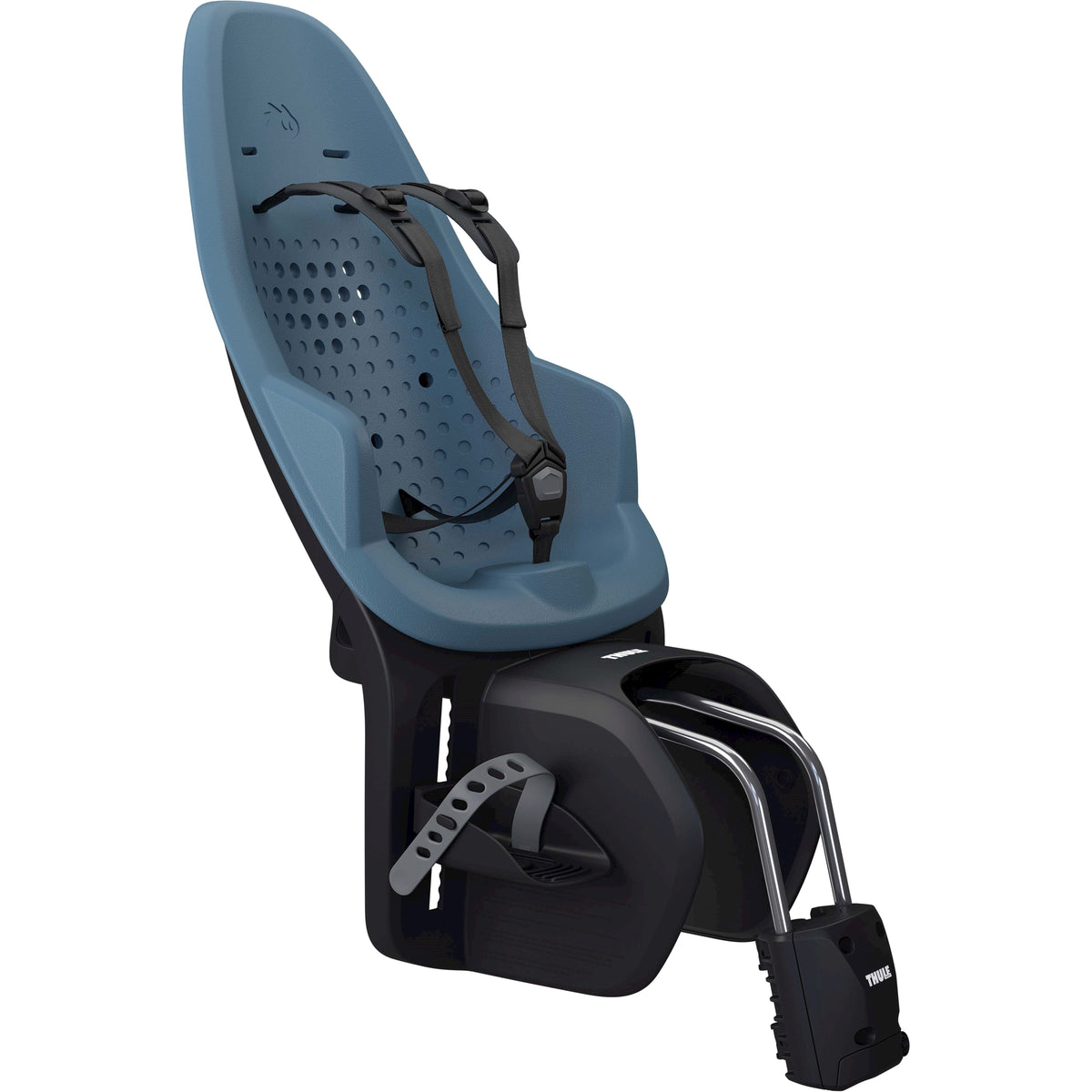 Asiento trasero Thule yepp 2 maxi montaje en bastidor azul egeo