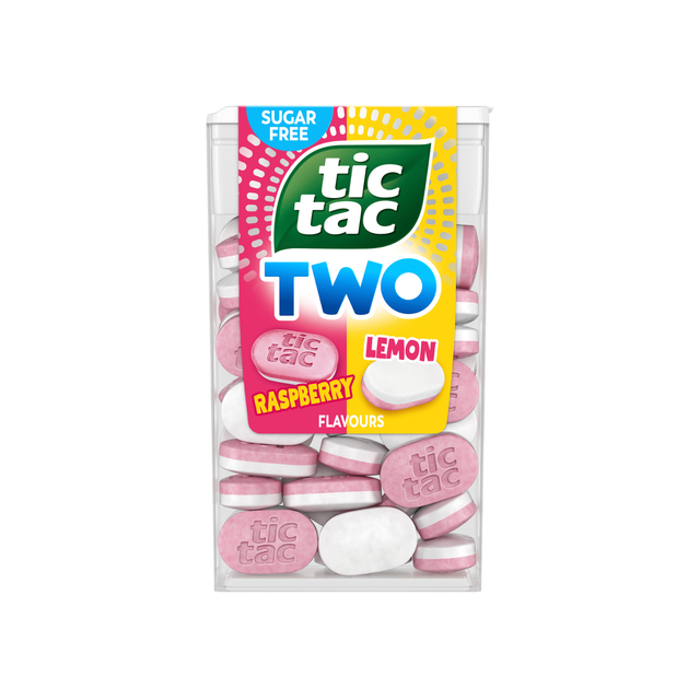 Tic tac tictac dos frambuesa limón (16x 38,5 gr)