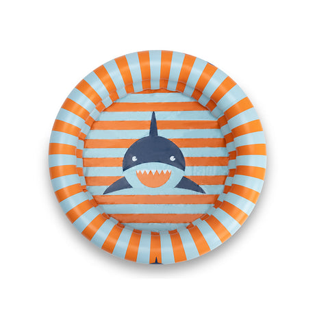 Tiburón tropical | piscina naranja azul ø 60 cm