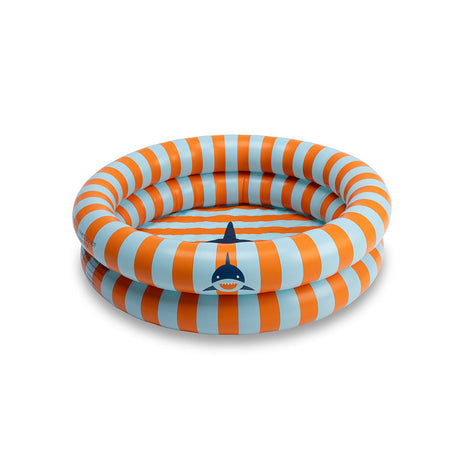 Tiburón tropical | piscina naranja azul ø 60 cm