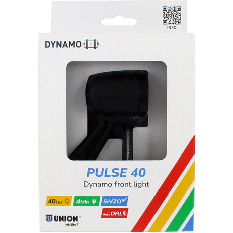 Union faro dinamo de buje 40 lux auto pulse 40