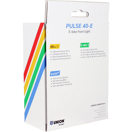 Union faro pulse 40-e e-bike 6-48v 40lux