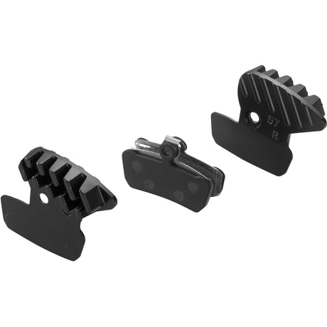 Pastilla de freno de disco marwi union con nervadura de refrigeración dbp-57c guía orga avid xo sram