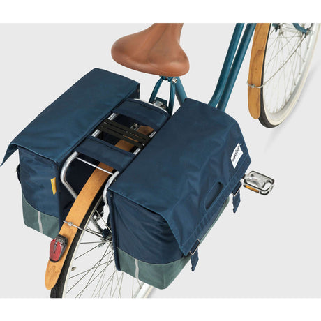Bolsa doble para bicicleta Urban Proof 40L - azul verde