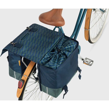 Bolsa doble para bicicleta Urban Proof 40L - azul verde