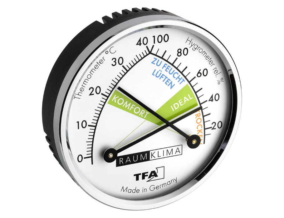 Higrómetro TFA Innen: humedad y temperatura