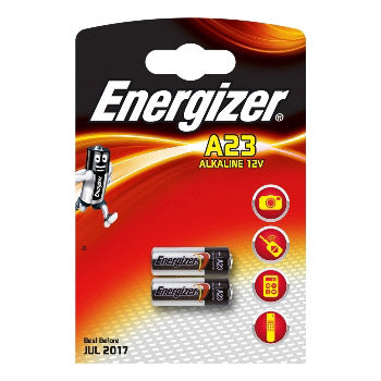 Energizer alcalino 12v a23 blister 2 piezas