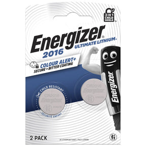 Enerdis energizer pila de botón ultimate litio 3v cr2016 (2uds)