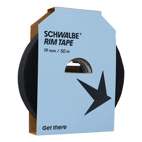 Schwalbe benelux b.v. Fondo de llanta Schwalbe alta presión 50 metros x 19 mm - textil autoadhesivo (en rollo)