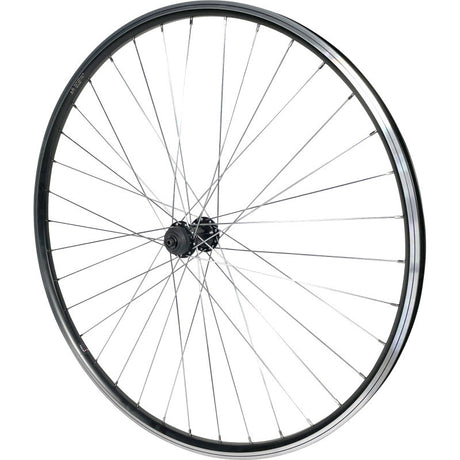 Rueda delantera velox mach1 er-10 28 shimano qc300 disco negra