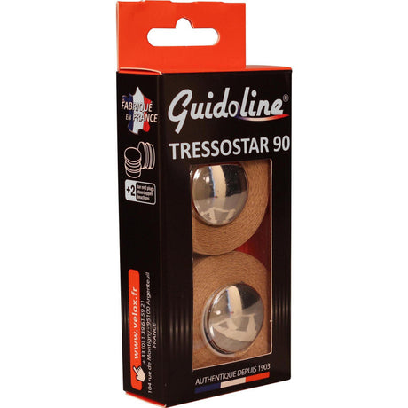 Cinta de manillar Velox tressostar 90 algodón beige (2uds)
