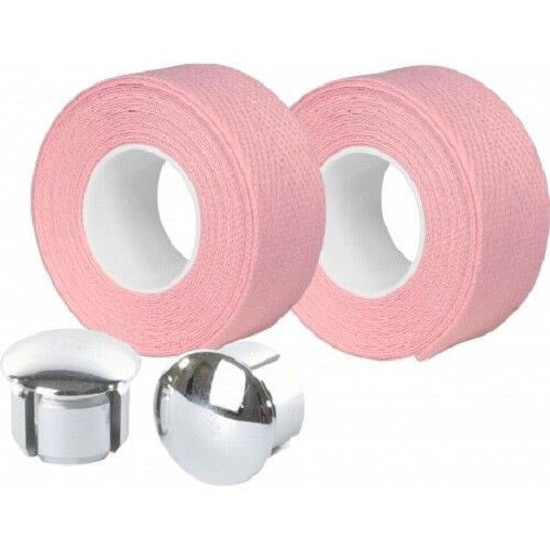 Cinta de manillar Velox tressostar 90 algodón rosa claro (2 uds)