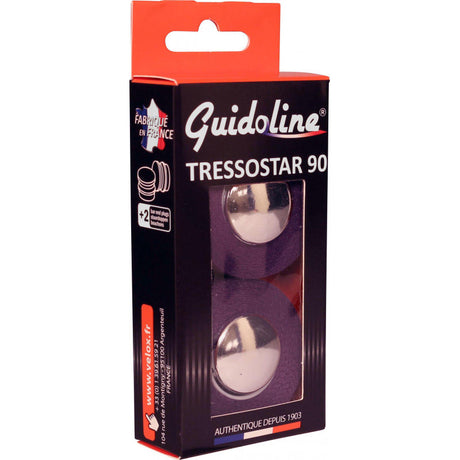 Cinta de manillar Velox tressostar 90 algodón violeta (2uds)
