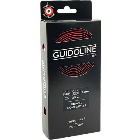 Cinta de manillar Velox gravel confort 2.5 rojo