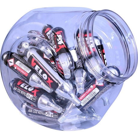 Cartucho co2 roscado Velox 25g (25uds)