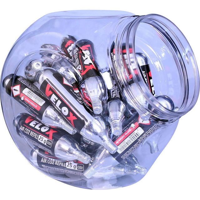 Cartucho co2 roscado Velox 25g (25uds)