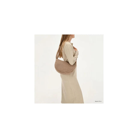 Bolso bandolera beagles mullido osito luna 34x21x8cm lugo taupe