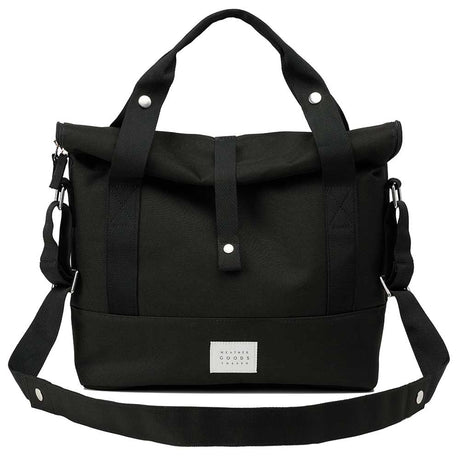 Weathergoods Suecia bolso de hombro bolso para bicicleta urbana negro