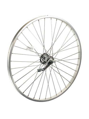 Rueda trasera Roland 26x1.75 plata buje freno shimano
