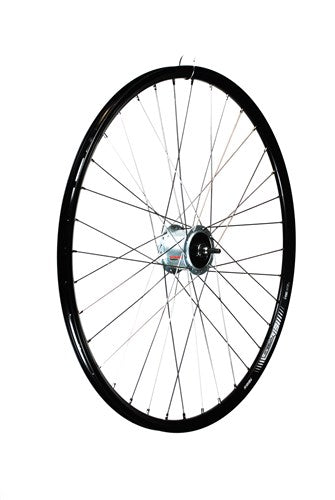 Rueda delantera 28 pulgadas 622 cubo negro -dynamo rollerbrake spaak 13