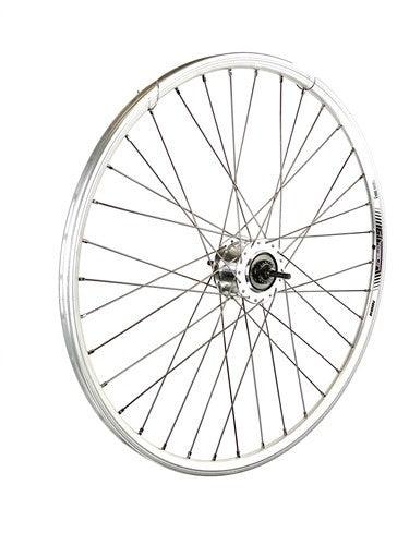 Rueda trasera 28 pulgadas 622 plateado 7v rollerbrake spaak 13