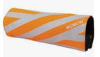 Wowow bolso con correa reflectante quadro berlin naranja