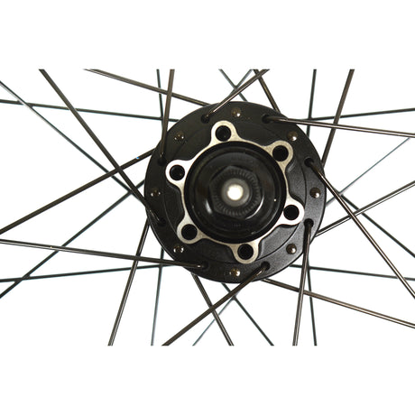 Rueda trasera velox 28 gravel 19 shimano m475 disco 135mm qr
