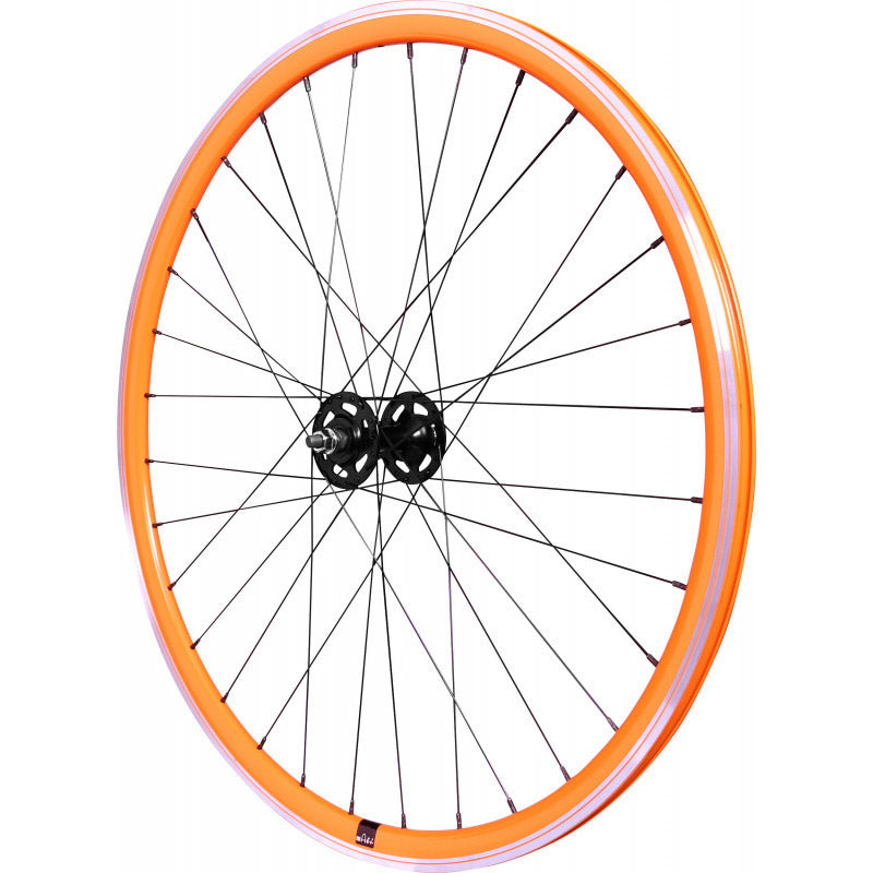 Rueda delantera velox Mach1 550 622x17c naranja
