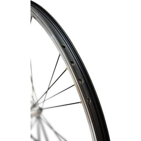 Velox Rueda delantera 28 M240 9x4 Acero inoxidable - Spaak Black