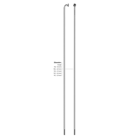 Radio Sapim 13-246 líder acero inoxidable sin cabecilla (100uds)