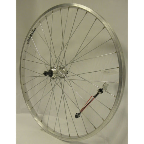 Rueda trasera Roland 26-1.90 559 puntera de peón llanta de aluminio paralex plata