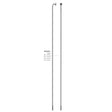 Radio Alpina zinc 14-140 sin cabecilla plata (144uds)