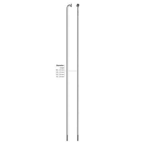 Radio Alpina zinc 14-232 sin cabecilla plata (144uds)