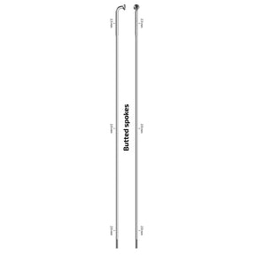 SAPIM SPAAK 14-254 X-Strong Acero inoxidable sin pezón (100)