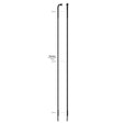 Radio Sapim 14-298l racing acero inoxidable negro sin cabecilla (100uds)