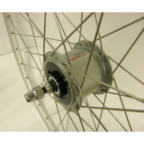 Rueda delantera Roland 28-15 8-13 8 622 plata m buje din. freno.rollo zac-2000