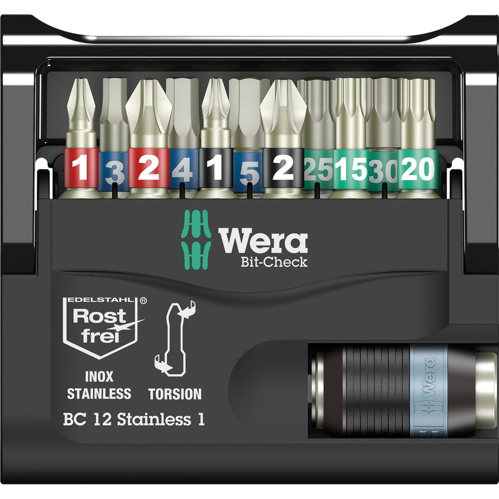 Wera Bit-Check 12 SCAILLO inoxidable 1