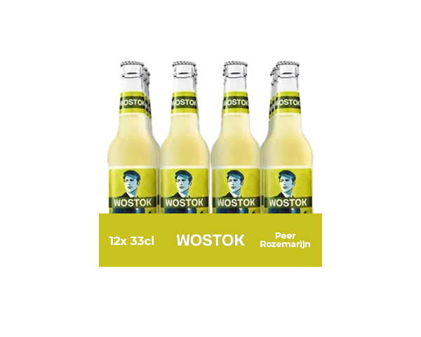 Wostok pera romero botella ecológica (12x 33cl)