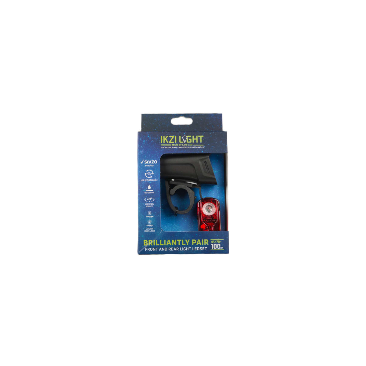 Ikzilight Lighting Set USB Sate-Lite brillantemente emparejado