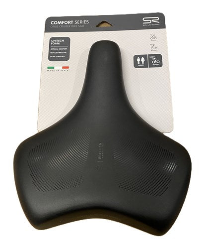 Selle royal sillín de bicicleta eléctrica orbis relax m mango + correa