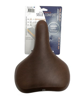 Sillín Selle Comfort viscoelástica marrón puro
